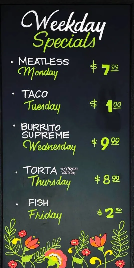 Casa La Doña (Los Angeles) Tacos special