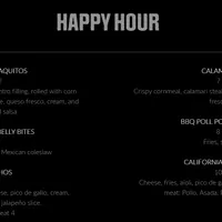 Xclusive Taqueria Moderna Happy hour