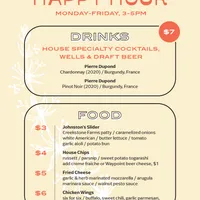 Johnston’s Happy hour