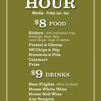 Queenstown Public House Happy hour