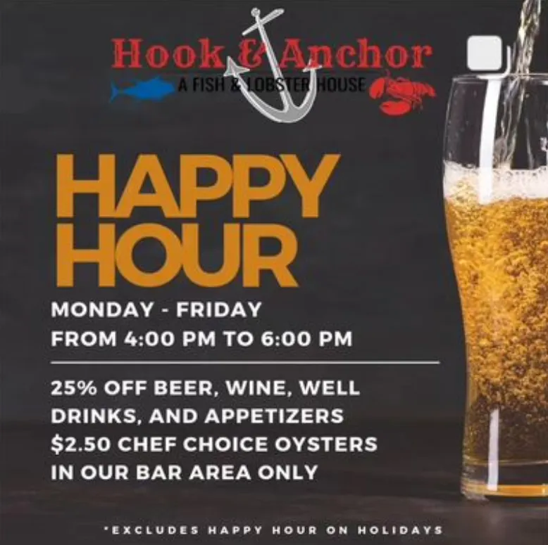 Hook & Anchor (Costa Mesa) Happy hour