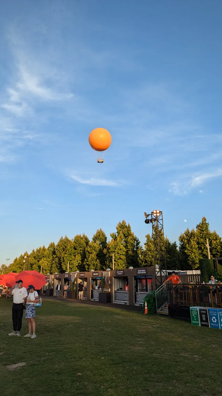 Another shot of the Balloon